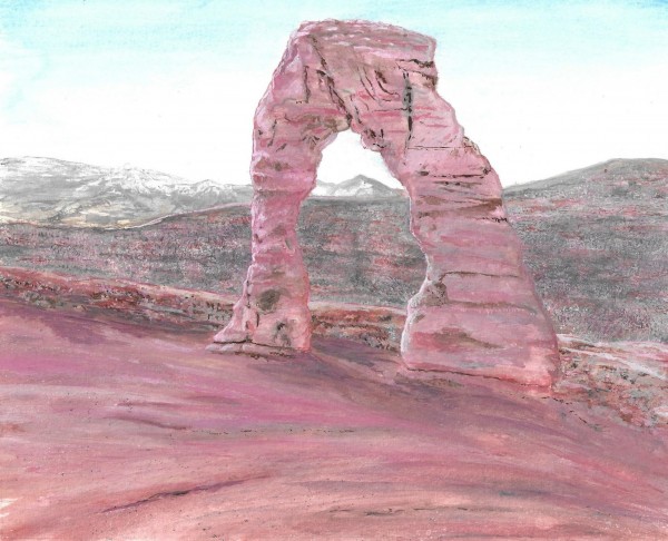 Delicate Arch by Lee Garrett